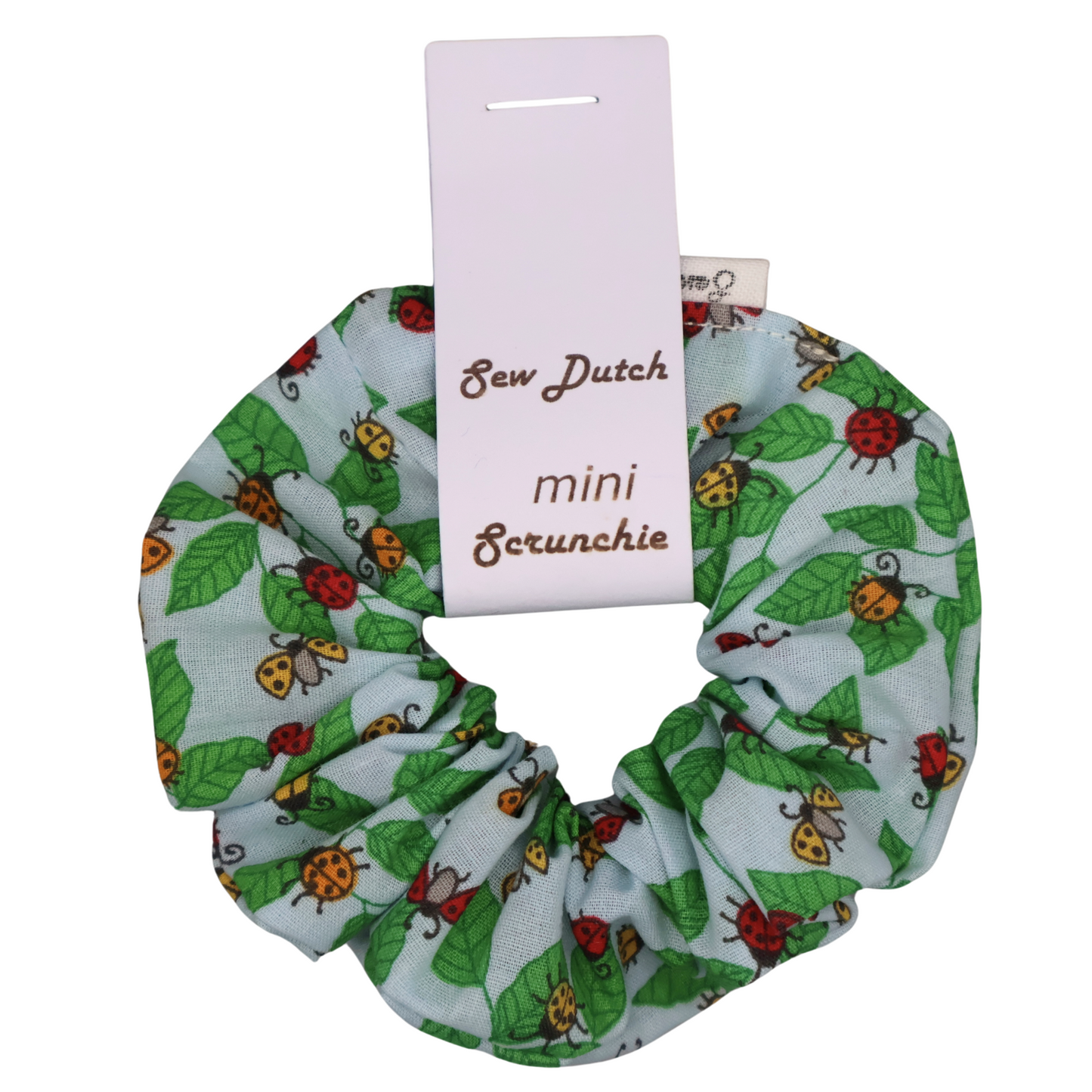 Mini ladybird scrunchie