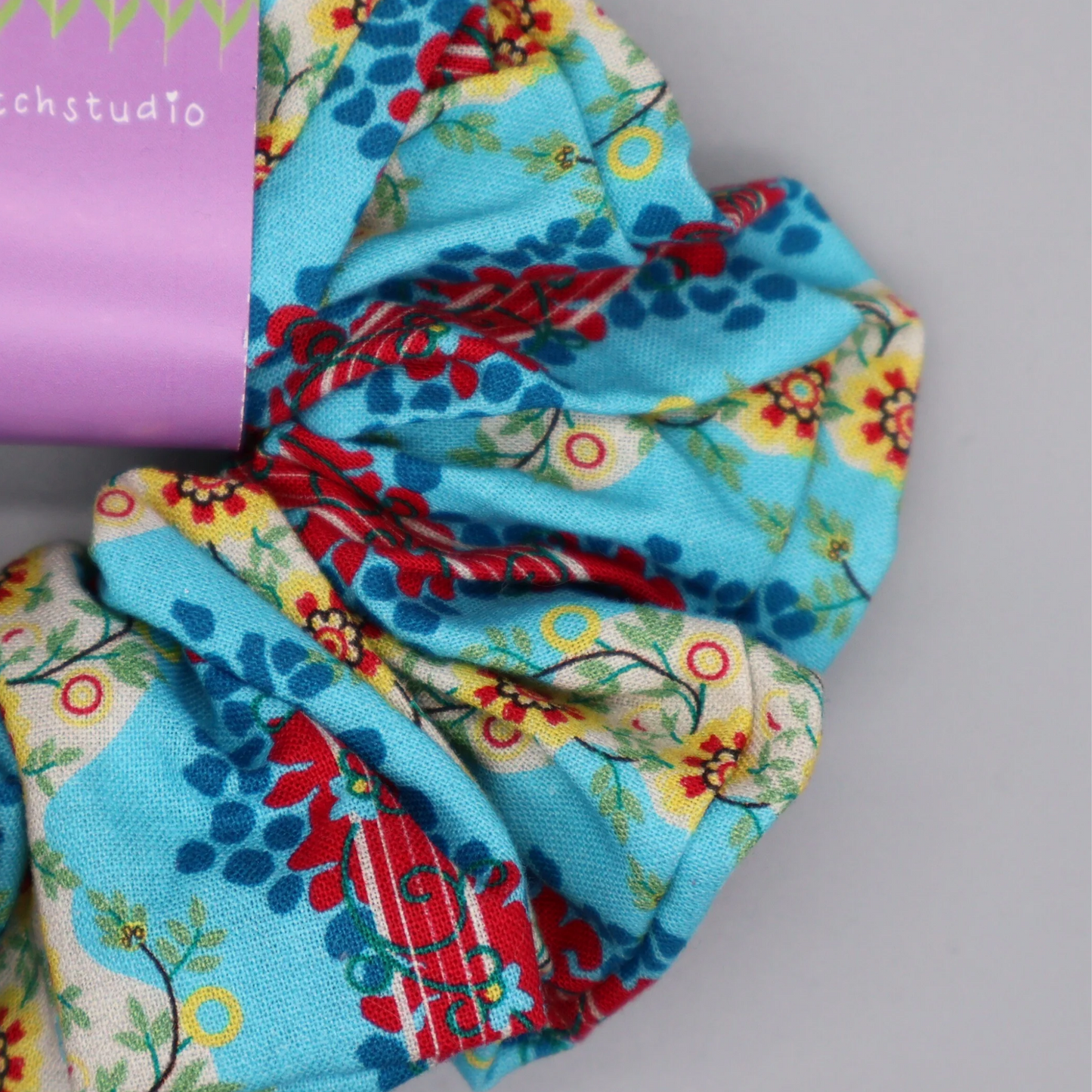 XL Fiesta floral scrunchie