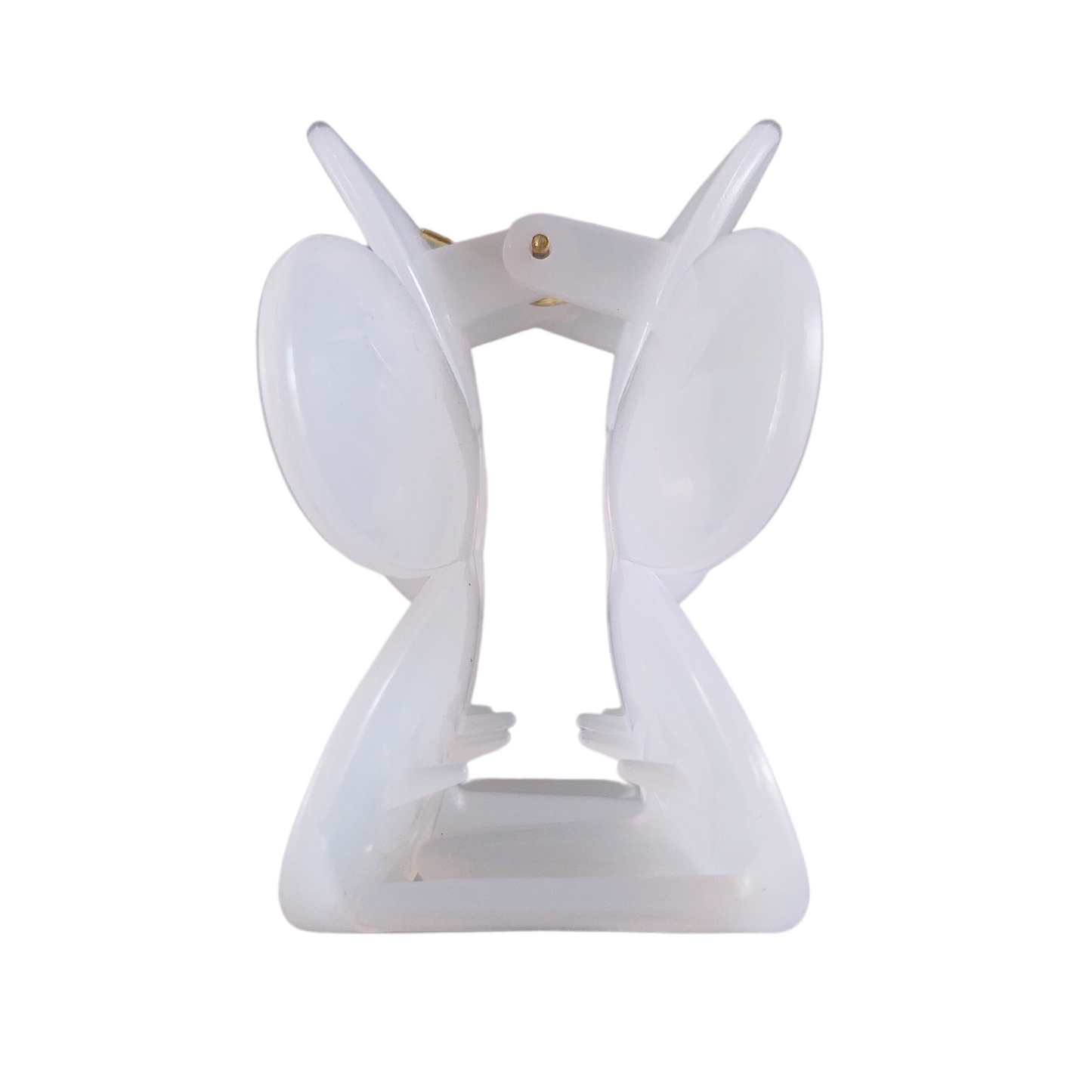White Translucent Daisy Hair Claw