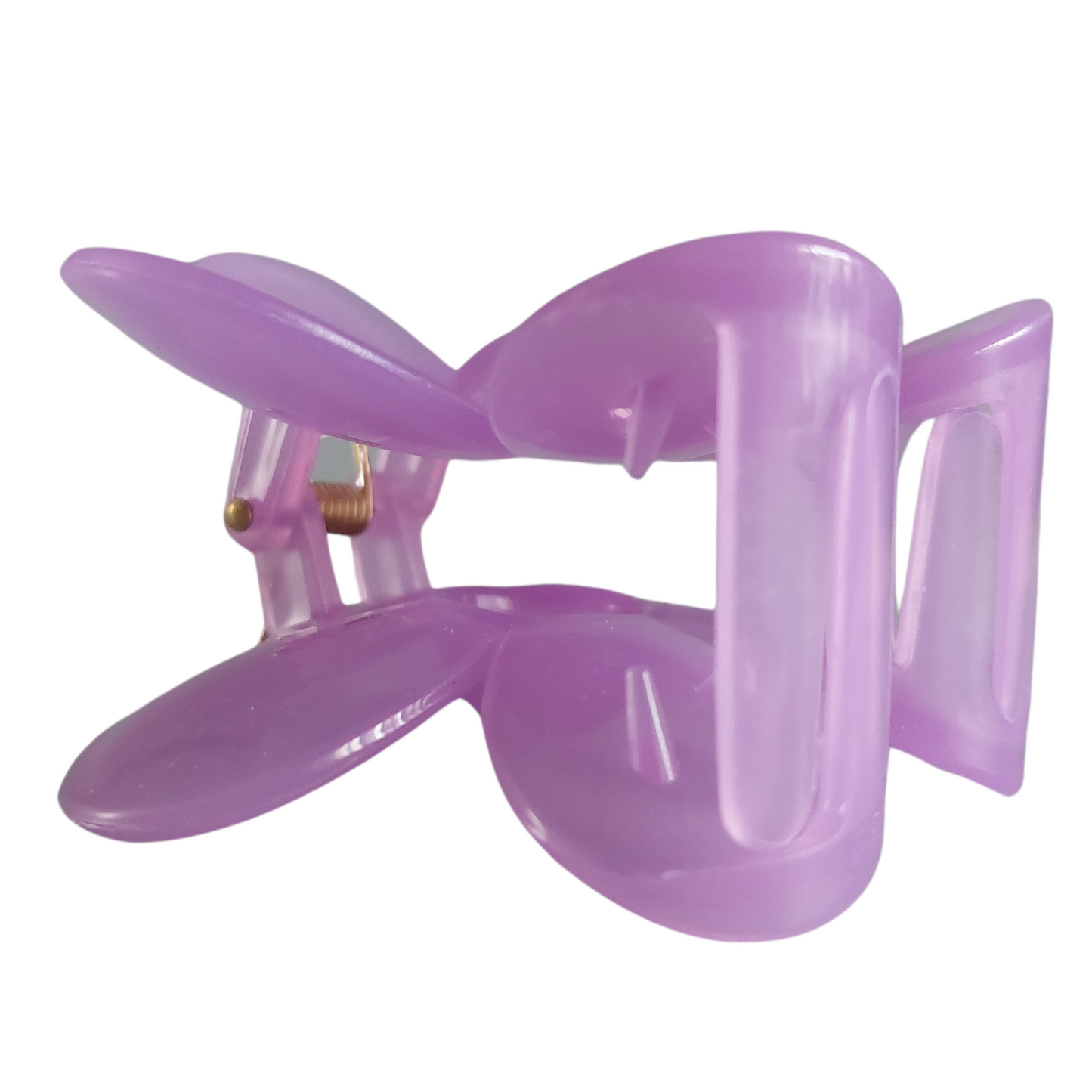 Lilac Translucent Daisy Hair Claw