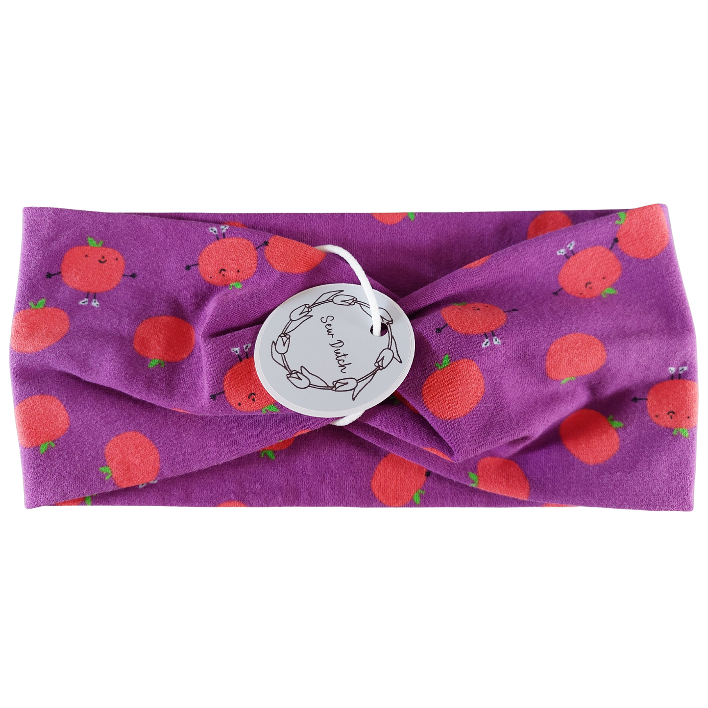 Twisted Headband Purple Tomato