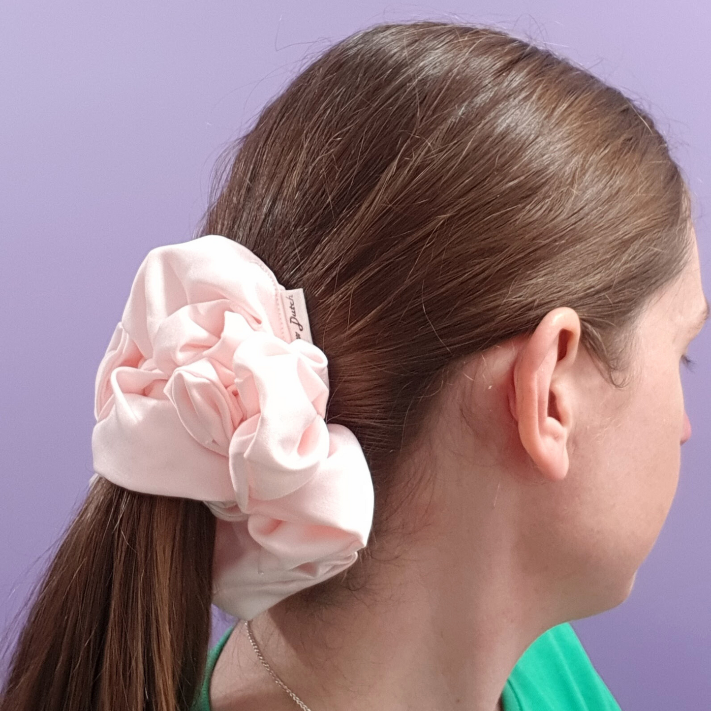 XL Satin Mink Scrunchie