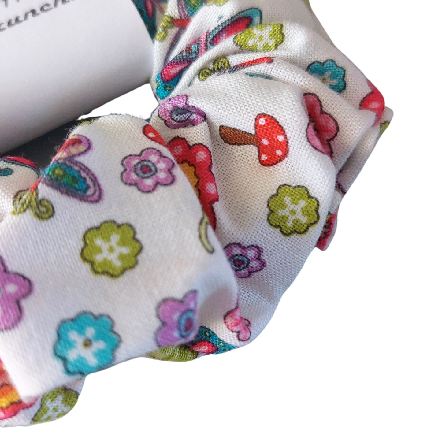 Mini scrunchie butterflies and toadstools