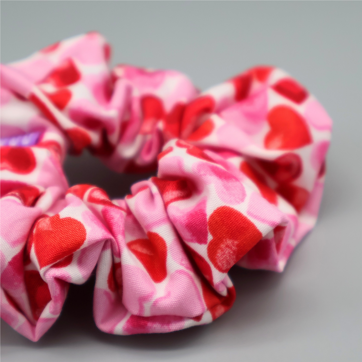 Mini Scrunchie Valentine Hearts
