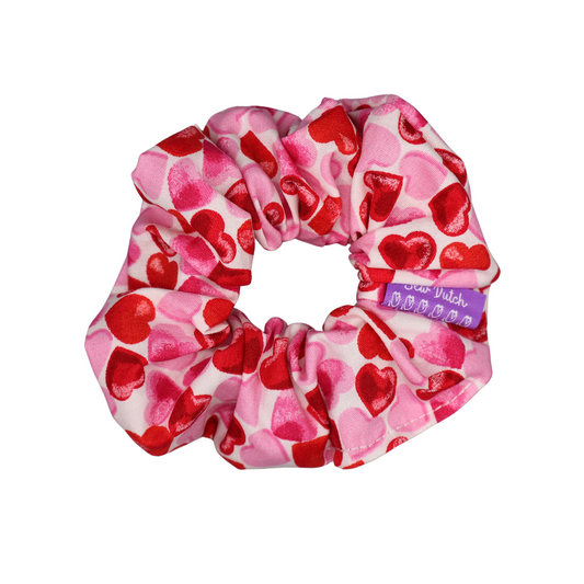 Mini Scrunchie Valentine Hearts