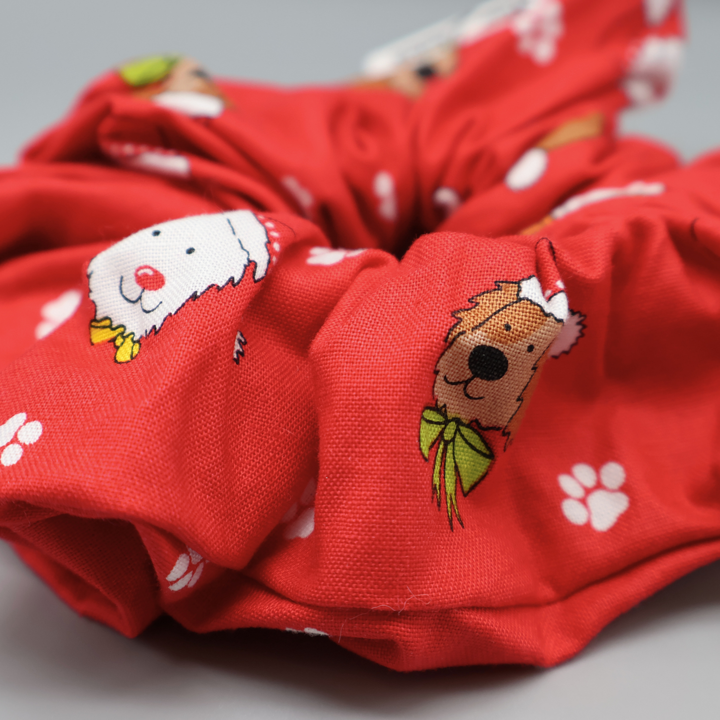 XL Xmas Dogs Scrunchie