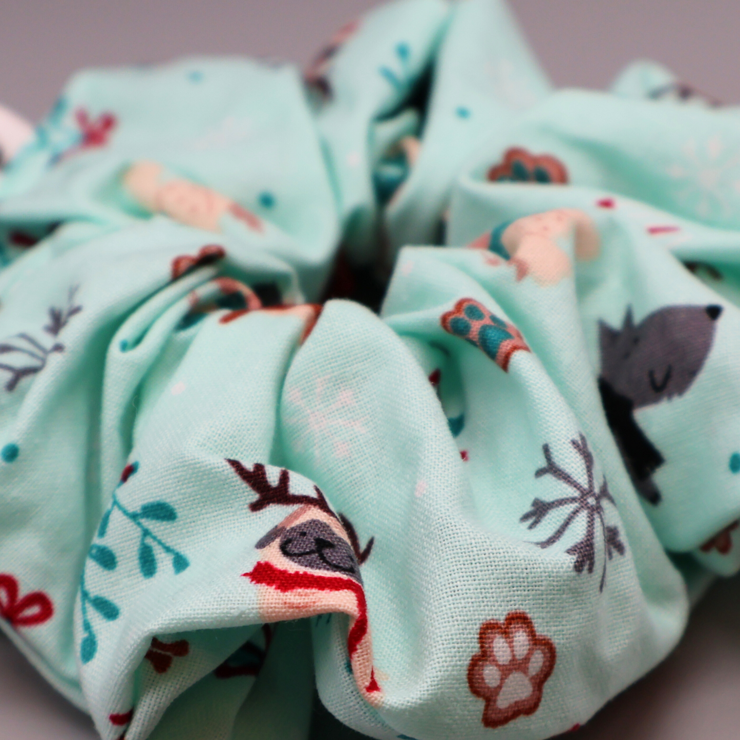 XL Xmas Dogs light blue