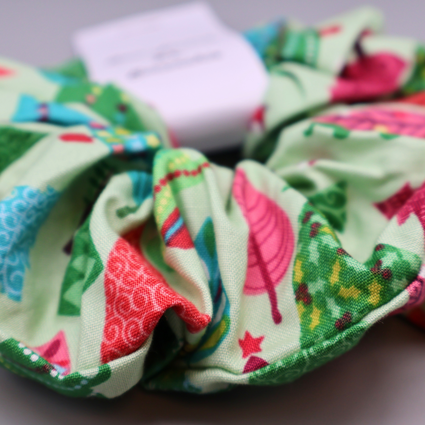 XL Xmas Trees Scrunchie