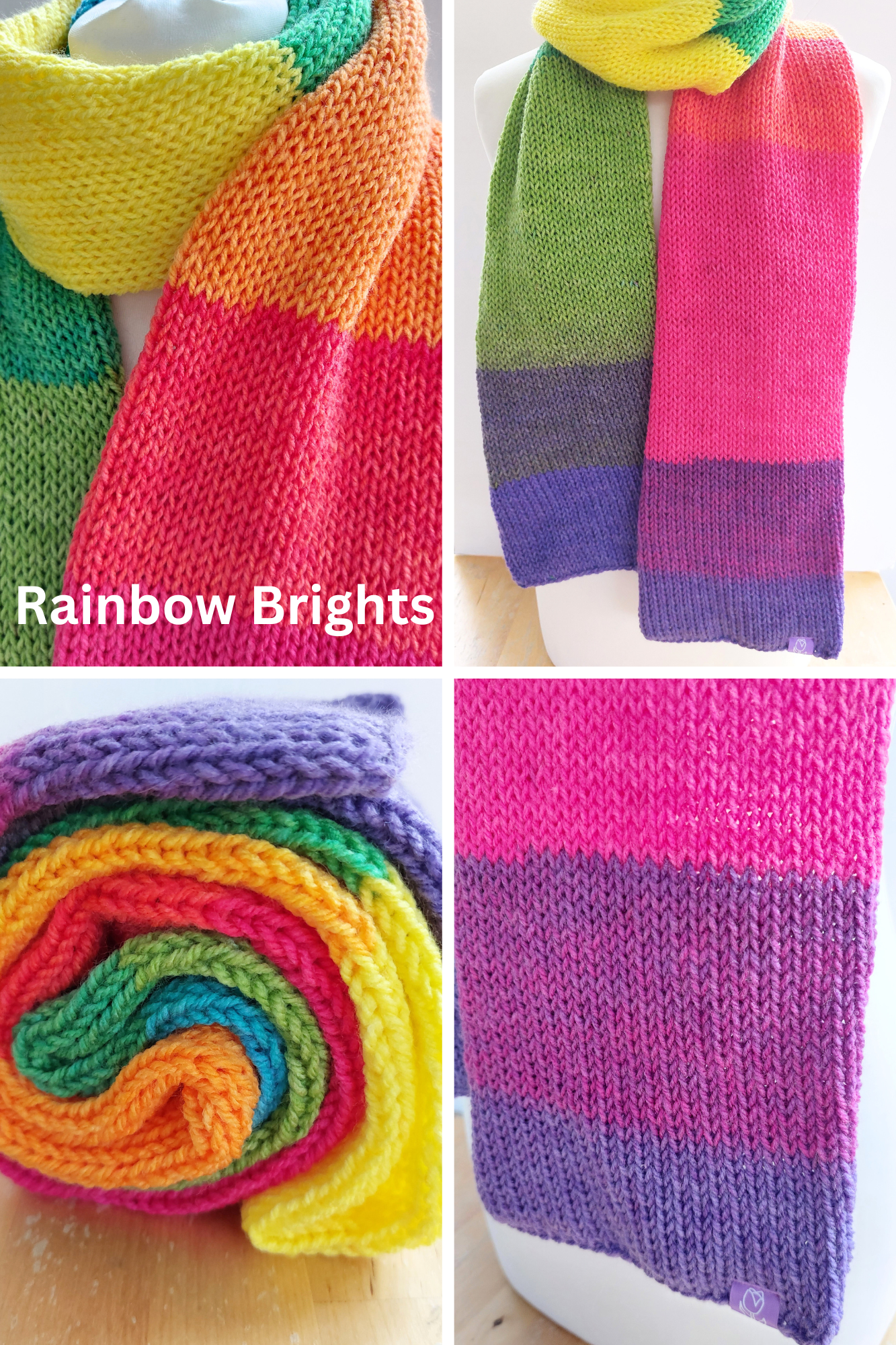 Rainbow Brights Scarf