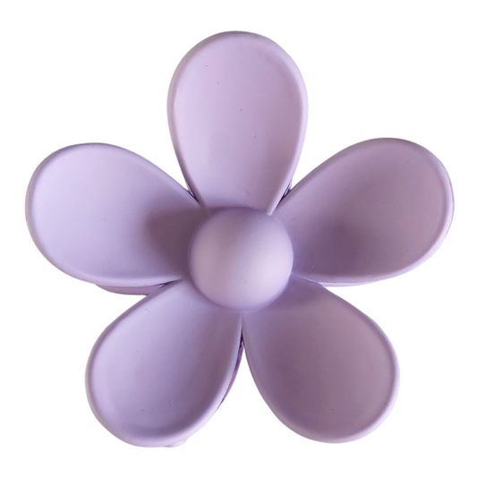 Lilac Daisy Hair Claw