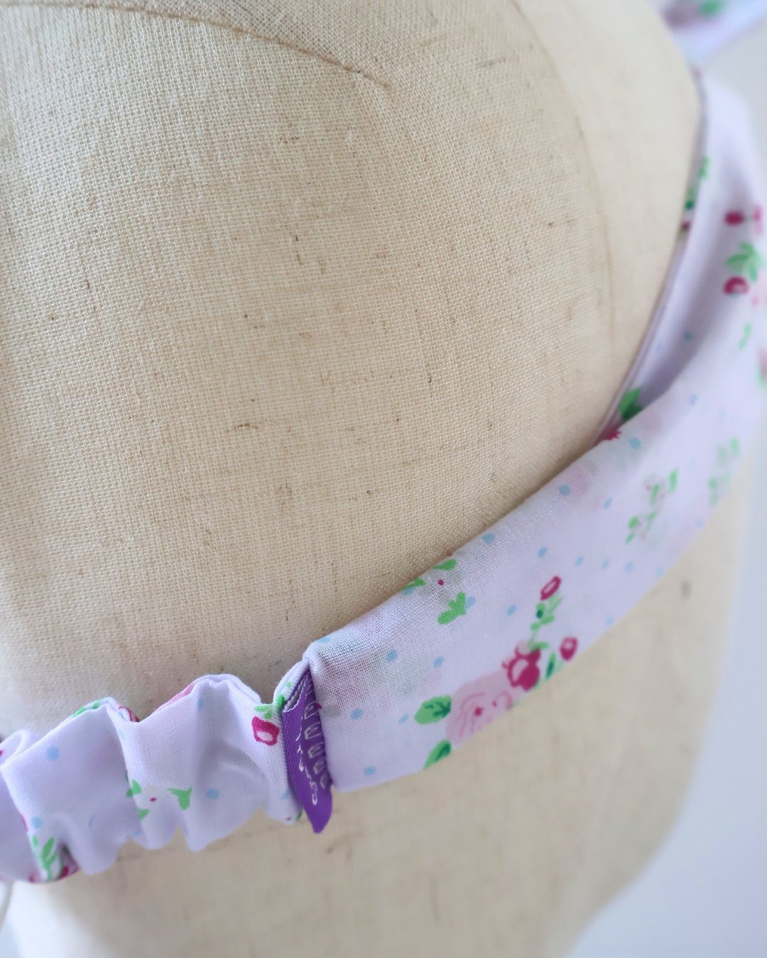 Retro Knotted Headband Rose